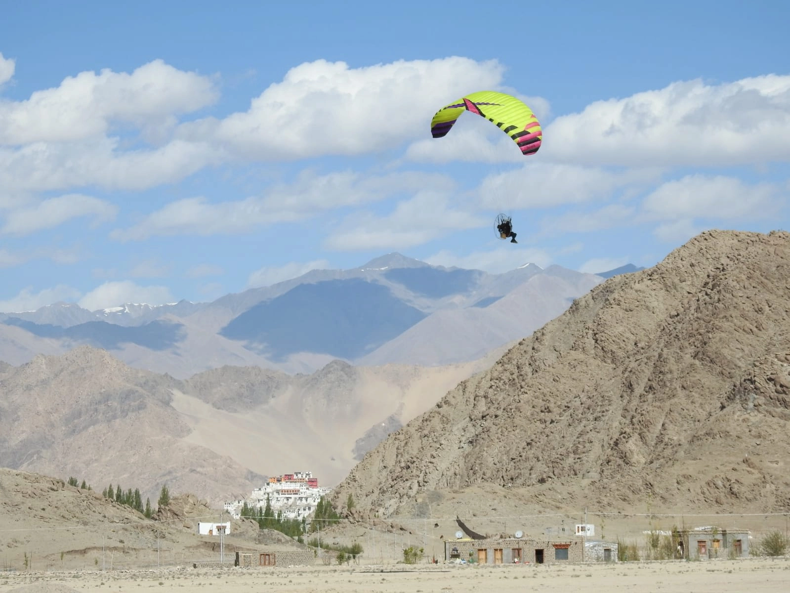 Paragliding in Ladakh